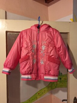 Zimní bunda vel. 98/104 a 104/110 - 2