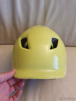 Dětská cyklistická helma BTWIN KH 500 Fluo – Velikost S - 2