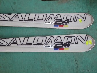 lyže SALOMON 24 HOURS RACE, ti2, powerline 162CM + hůlky SCO - 2