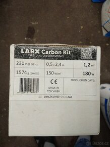 2x topná fólie LARX Carbon Kit 180W - 2
