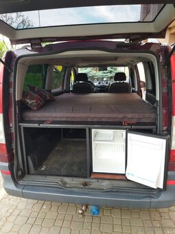 spací vestavba pro Mercedes Vito long - 2