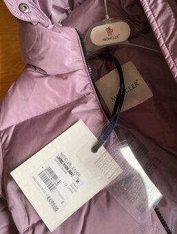 Nová péřová bunda Moncler , vel.8A.(6-8let) - 2