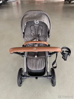 Prodám kočárek Cybex Priam (korbička, vajíčko, sporťák) - 2
