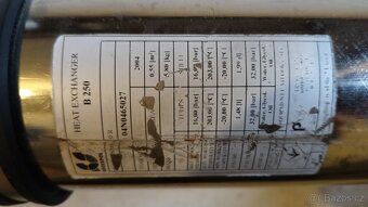 Bazénový výměník Secespol B250 - 2