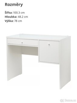 Toaletní stolek SYVDE - 2