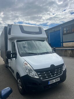 Renault Master 2.3 125kw dph plachta čelo - 2