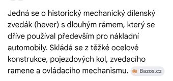 Prodám vysoko tonážni hever - 2