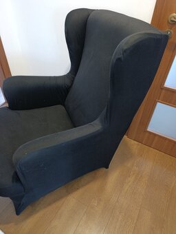Křeslo IKEA s potahem - 2