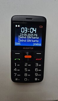Aligator A910 Senior 4G, zanovni, v zaruce - 2