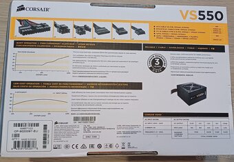 Počítačový zdroj Corsair VS550 - 2