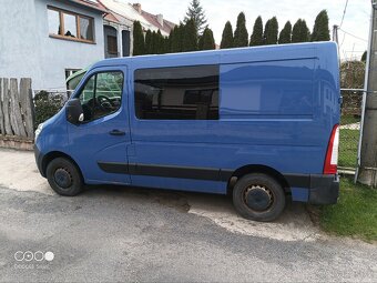 Opel movano 2.3 92kw 6 míst - 2