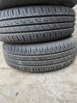 2 x zánovní letní pneu 175/65 R14 82T s disky - 2