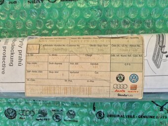 ozdobné prahové lišty Škoda Superb I (3U) KDA500001 - 2
