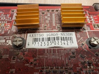 Pasivní grafická karta PowerColor ATI HD 5750 Silent 1GB DDR - 2