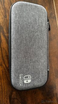 Nintendo Switch OLED + hra, pouzdro, sklo, krabice - 2