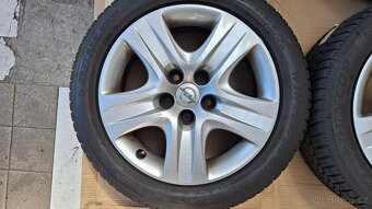 Sada disků Opel 17" 5x120 zimní pneu 225/50 R17 6-7mm - 2