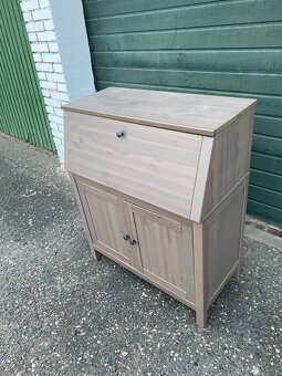 IKEA Hemnes sekretář- šedohnědý - 2