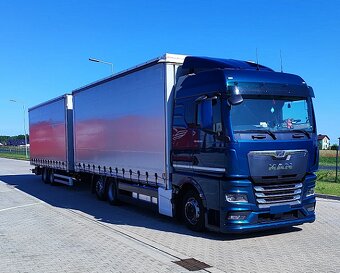 MAN TGX 26.510 6x2 - velkoobjemová souprava - průjezdná - 2