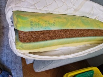 2 zánovní matrace 200x80x17cm - 2