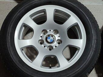 Originál ALU BMW 16" 5x120 ET20 pneu 225/55/16 95W - 2