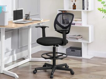 Nová kancelářská židle s křížem pro nohy - 2