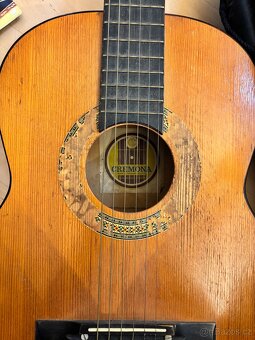 CREMONA retro kytara + obal rockbag + ladička + zpěvníky a s - 2