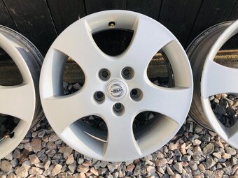 5x114,3 R16 originál hliníkové disky Nissan - ET 40 - 2