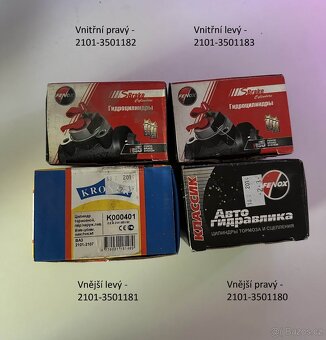 VAZ 2101/2107 - přední brzdy - 2