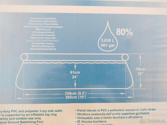 Nadzemní kruhový bazén - 2
