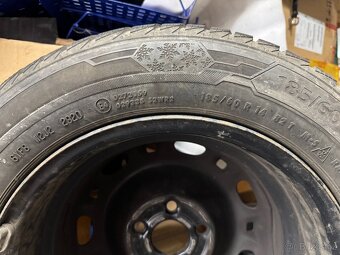 Zimní kola Škoda Fabia I, 6Jx14 ET43 5x100 - 2