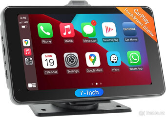 7" bezdrátový displej do auta, Android Auto, Apple Carplay, - 2