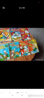 Čtyřlístek, mateřídouška, ohníček, kačer Donald. - 2