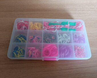 Gumičkování kreativita kreativní tvoření v kufříku - 2