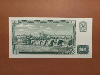 100 Kčs 1961 kolek - STAV UNC - 2