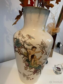 2x Stará keramická váza VILLEROY & BOCH výška 40cm - 2