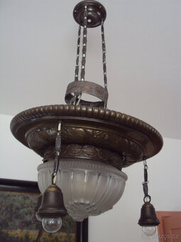 Secesní lustr - 2