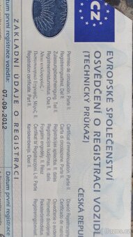 Prodám doklady daewoo avia D120 - 2