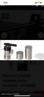 Přídavné zvedání raménka Audio-Technica - AT6006R nový JPN - 2