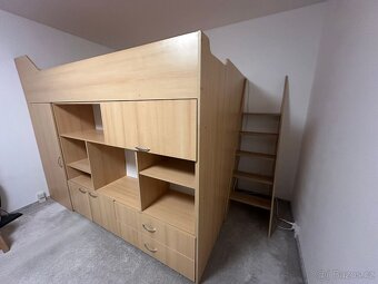 Patrová dvoulůžková postel - 2