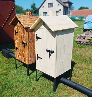 Dřevěné udírna - 2