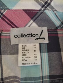 Dámská halenka na zip vel. 42 NOVÁ - 2