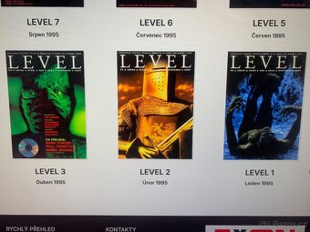 Koupim casopis level - 2