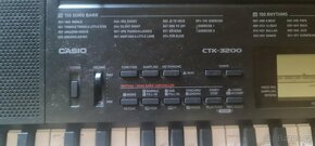 Elektronické klávesy Casio CTK-3200 - 2