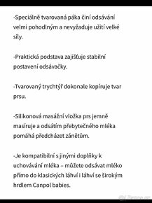 Odsavačka na mléko - 2