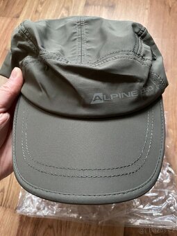 Nová unisex kšiltovka ALPINE PRO - DWR materiál, orig. bal. - 2
