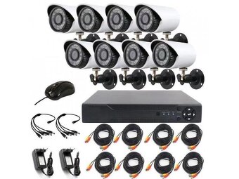 Bezpečnostní 8-kamerový systém AHD cctv - 2