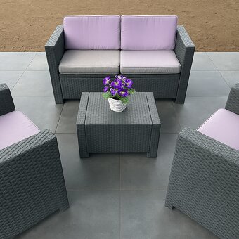 Ratanový set - Lounge - 2