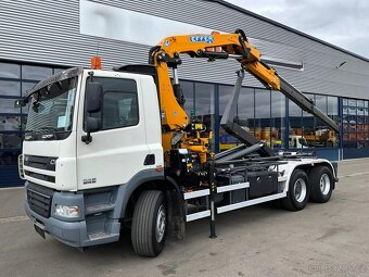 DAF CF85 410 6x2 / Ruka Effer 16 tunmetr / Euro 5 - 2