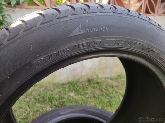 2 ks letních pneumatik Bridgestone Potenza 205/50 ZR17 (89Y) - 2