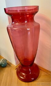 obří váza na Gladioly či Pivoňky (cca 60 cm vysoká) top stav - 2